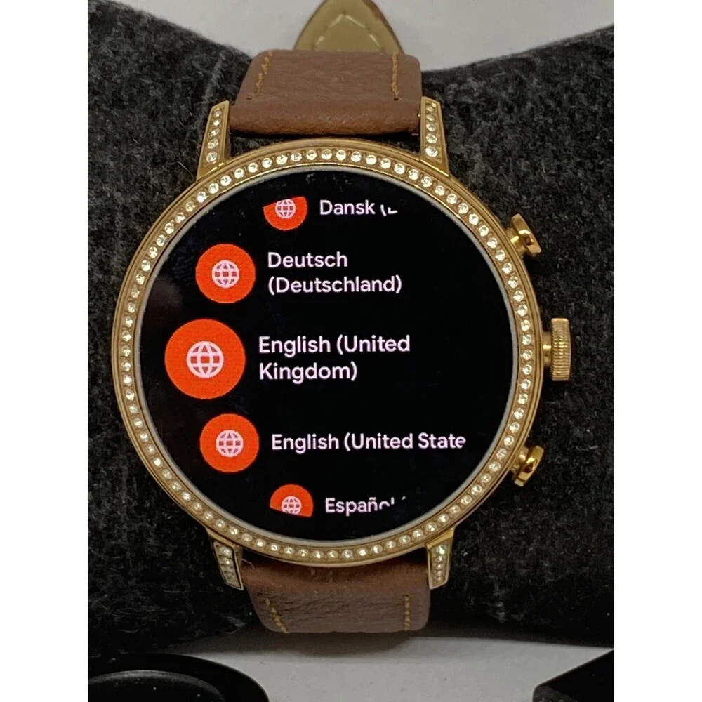 Fossil Gen 4 Authentic Digital Dial Smart Watch Custom Band FTW6015 LT311